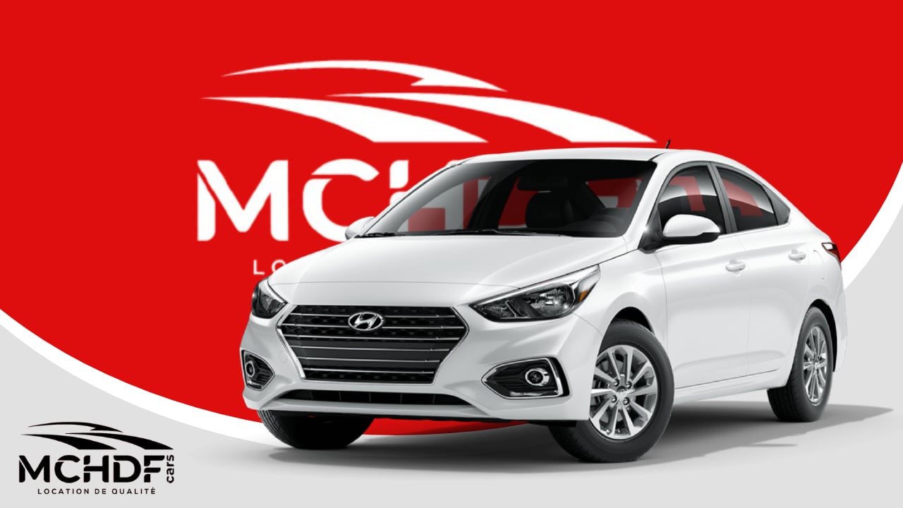 Hyundai Accent car rental in Agadir